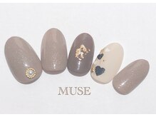 ミューズ MUSE 四街道大日店/ブラウン/ハート/ベージュ