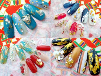 ラルネイル 大宮(Lull. nail)/＃華やか＃トレンドネイル