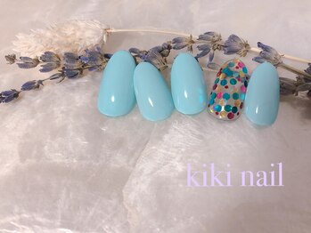 キキネイル たまプラーザ店(kikinail)/カラフルホログラムネイル