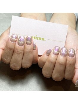 ハートマグネットネイル