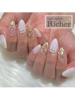 エスフィーネイルサロン リシェル(Esfy nailsalon Richer)/シェルネイル