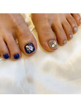 ヴィコ 名古屋栄(vico)/フット埋め尽くしネイル