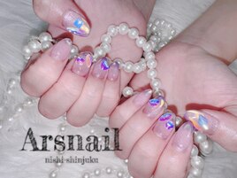 ピンクオーロラグラデーション