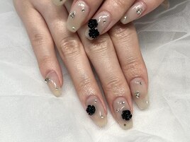 薔薇/ベージュ/西新宿