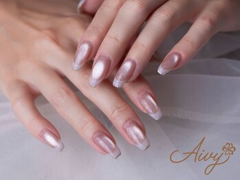 アイビー(Aivy)の写真/【口コミ高評価】日常にもオフィスにも映える♪高い技術でコーデに差がつくワンランク上のシンプルネイル☆