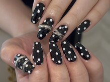 ジェミーネイル シンジュク(Jemiy nail shinjuku)/【Saki】個性ドットリング¥9500