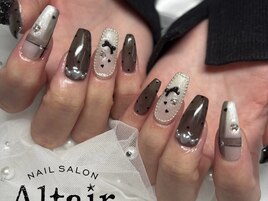 チェックネイル☆