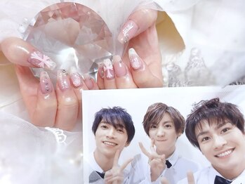 プティネイル 池袋(Puty Nail)/SixTONESビッグクロム推しネイル