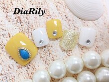 ディアリリー(Dia Rily)/フットネイル☆アート込み¥9720