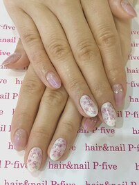 ラブリー桜ネイル♪