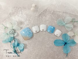 さわやか季節先取りネイル♪