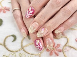 立和名/夏柄ネイル