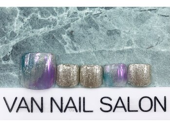 ヴァンネイル 海老名店(Van Nail)/フット定額デザイン