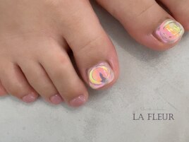 定額Foot 親指art◆ La Fleur