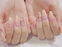 ラルネイル 大宮(Lull. nail)/＃チェックネイル