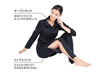 ヨサパーク ロワゾーブルー(YOSA PARK Loiseau blue)/4、専用のウエアにお着替え♪