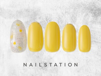 ネイルステーション ルミネ町田店(NAIL STATION)/フラワーネイル／パラジェル