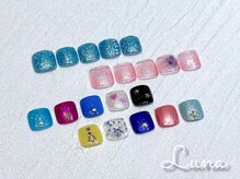 ネイルアンドまつ毛エクステ ルーナ イオンモール東久留米店/キッズネイル アートサンプル 