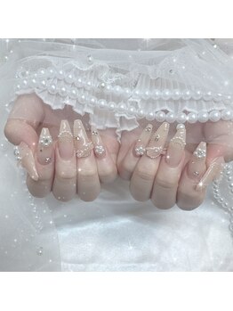 マリンネイル 麻布十番(Marin nail)/ベージュシンプルネイル