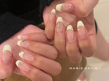 マリーネイルズ 心斎橋店(MARIE NAILS)/定額¥9,900 フレンチ 0501b