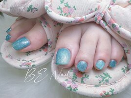 FOOT 水色マグネット