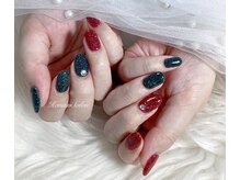 ハナアイ サロン 新宿店(hanaai salon)/ワンカラー（2色）ストーン２つ