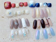 ヒダマリネイル 小田急相模原(hidamari nail)の雰囲気（【new design】冬ネイル♪ニットや雪の結晶☆カラー変更可）