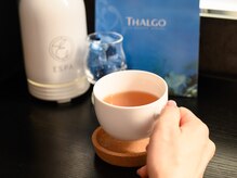 ブランロップ(BLANC LOP)の雰囲気（施術前後はお好みに合わせてハーブティーをセレクトします♪）