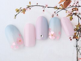 春ネイル￥10,450