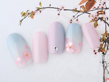 ダッシングディバ 赤羽アピレ店(DASHINGDIVA)/春ネイル¥10,450