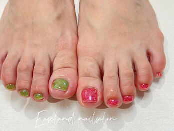 フットフラッシュネイル