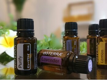 スタジオ クイジャ(studio Kwija)/使用するエッセンシャルオイル