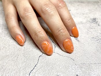 ビューティーサロン リンド(Beauty Salon Lindo)/オレンジネイル