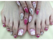 エムアイネイル(MI nail)/ジェルアートつけ放題¥7380