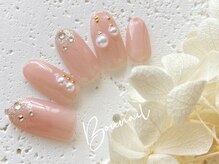 ボネール(nail ＆ eyelash Bounail)/大人クリスマス パール クリア