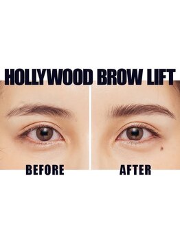 アイブロウメニューがあるサロン