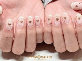 バレンタインネイル！