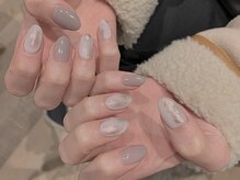 ドレス(Dress nail＆eyelash Lolonois)/シンプル春色ネイルカラー