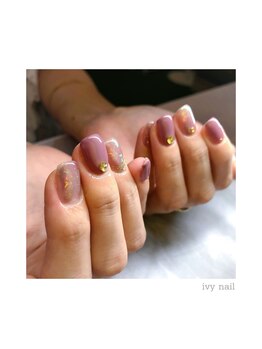 アイビーネイル(ivy-nail)/秋色オーロラデザイン♪