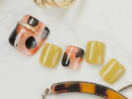 シンプルフットネイル