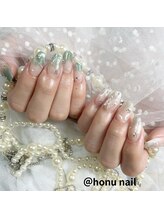 ホヌネイル(honu nail)/ちぐはぐマグネットネイル