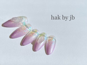 ハク ネイル バイジェービー 稲毛(hak nail byjb)/定額デザイン 9,900
