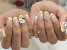 リン 恵比寿(RiN.)/イエローフレンチネイル　akane