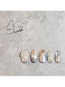 サンリッチ 恵比寿(Sunrich)/宝石ネイル