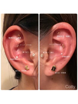 コティーバイホイヤ(Cotty by HOIYA)/耳つぼジュエリー