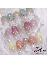ネイルズアジュール アピタ新潟西店(Nailz Azur)/ハンド　定額デザインBコース