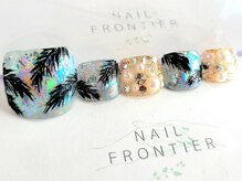 ネイルフロンティア 吉祥寺(NAIL FRONTIER)/Ｆヤシの木フットネイル14980円