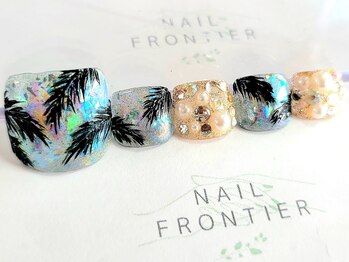 ネイルフロンティア 吉祥寺(NAIL FRONTIER)/Fヤシの木フットネイル14980円