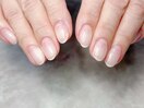 シンプルクリアネイル