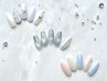 【トレンド定額】マーメイドネイル/シェルネイル/バカラネイル　¥6600～¥9350